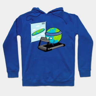 Round Earth! ( Flat earth ) Hoodie